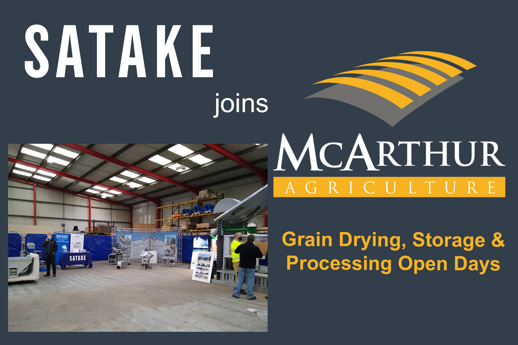 Satake joins McArthur Agriculture open days