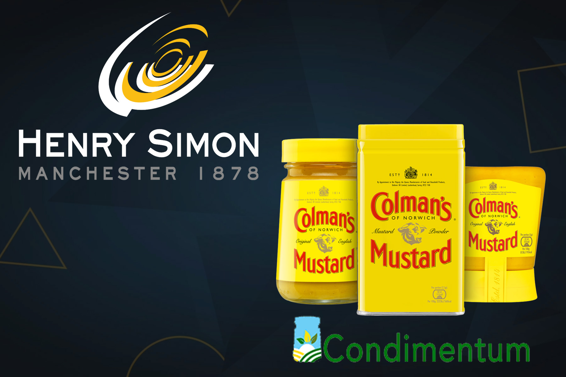 Henry Simon Mustard Mill Project - iconic brands come together