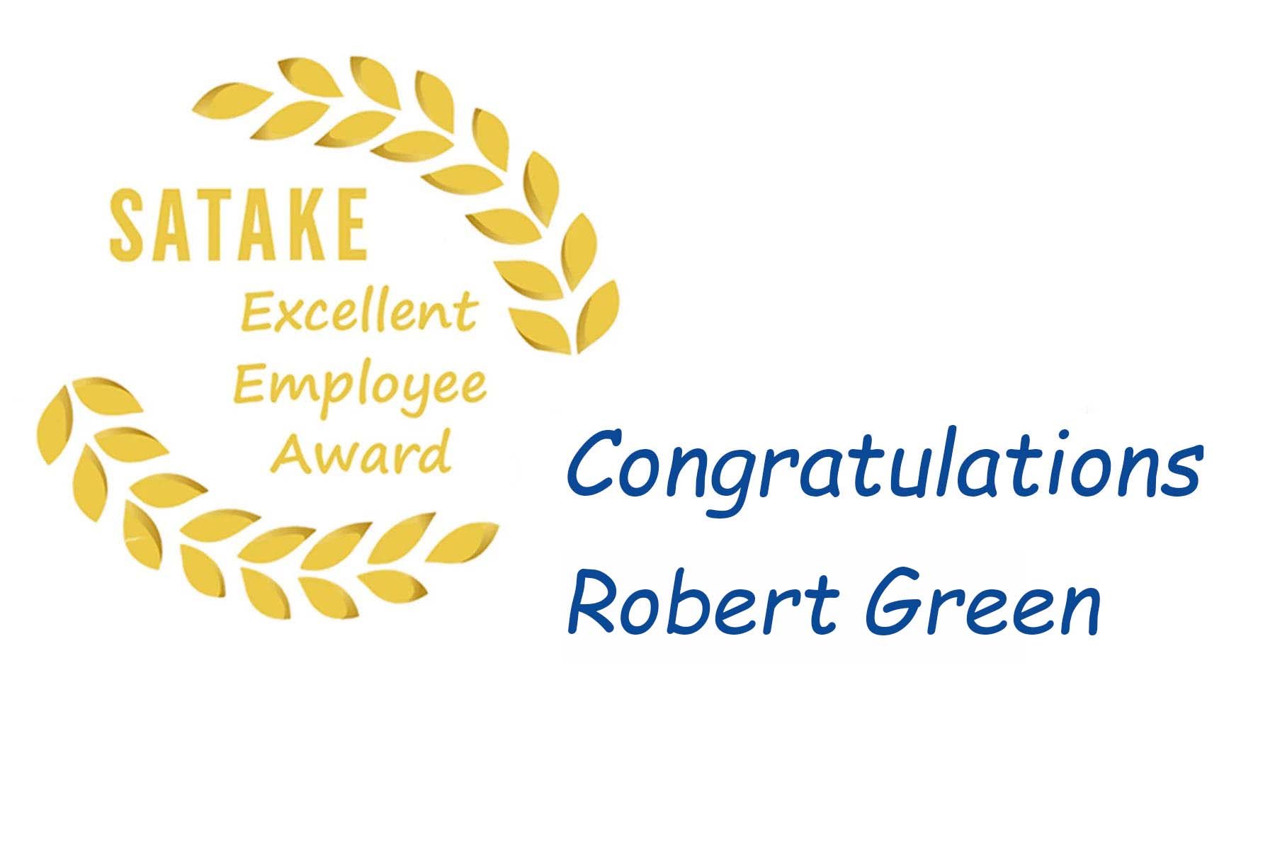 Satake announces Excellent Employee Award 2020