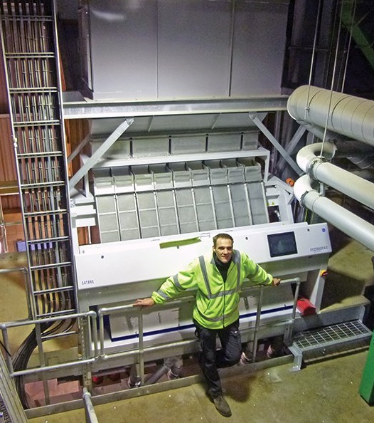 New Colour Sorter for LF Pearce, UK