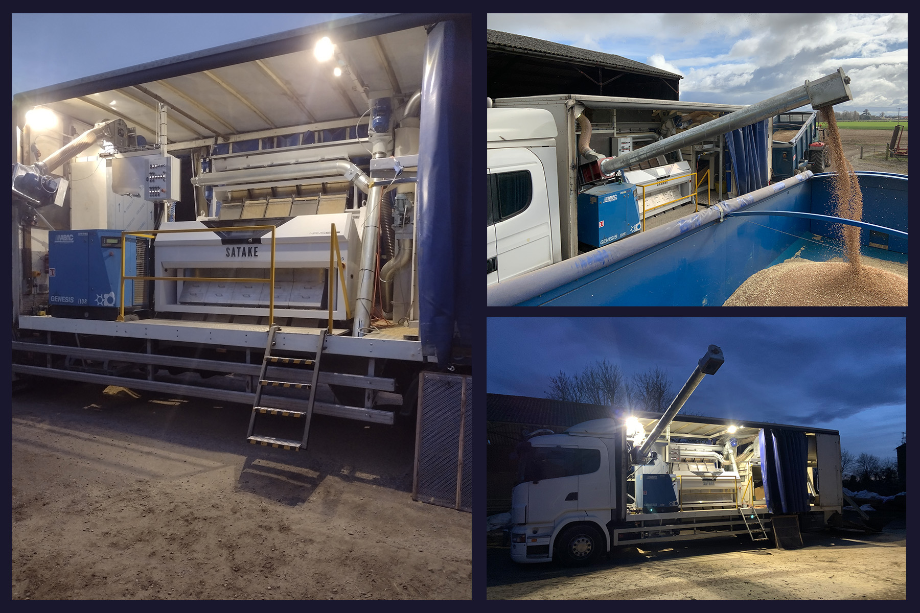 Onn Track - Mobile Grain Cleaning