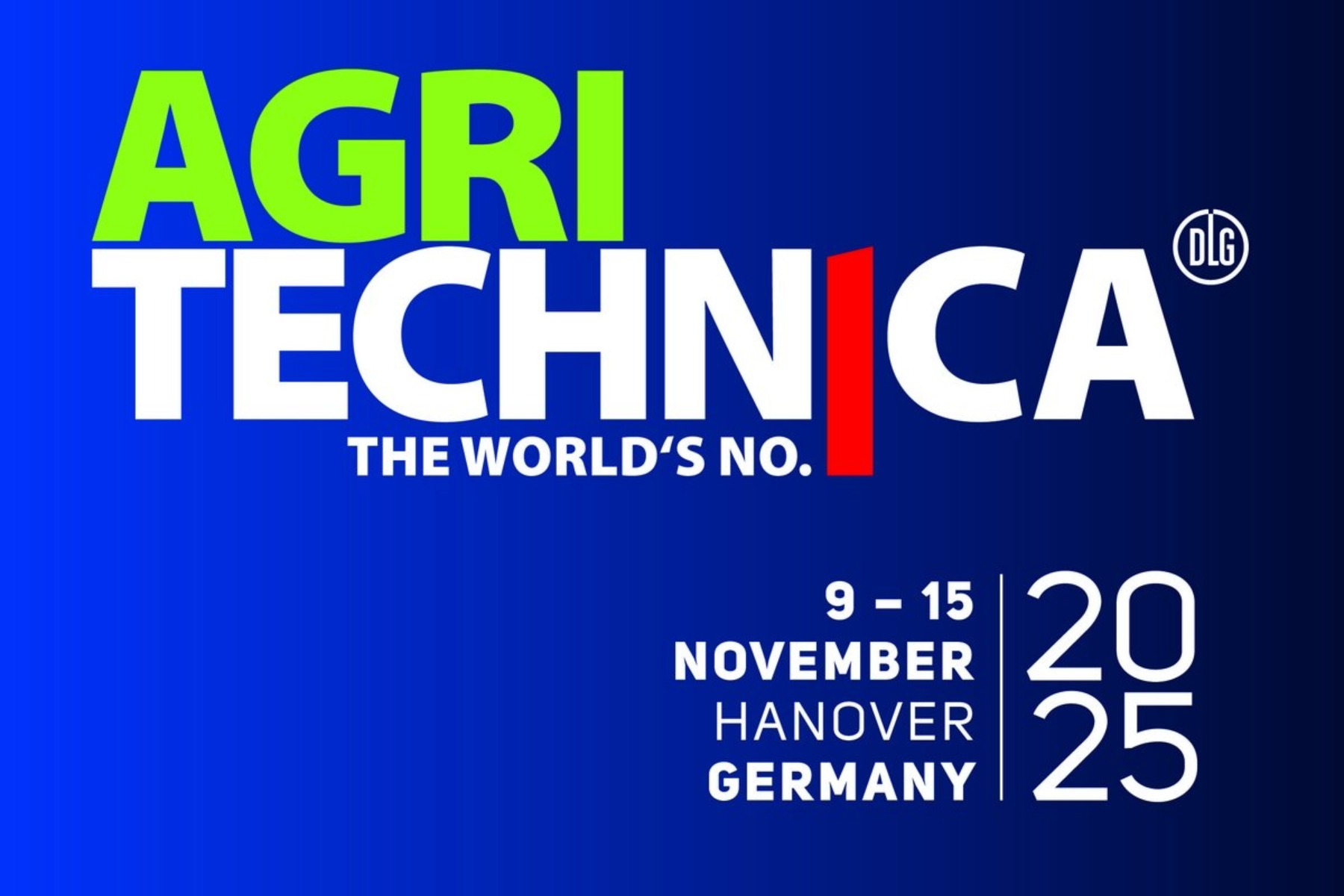 Join us at Agritechnica 2025