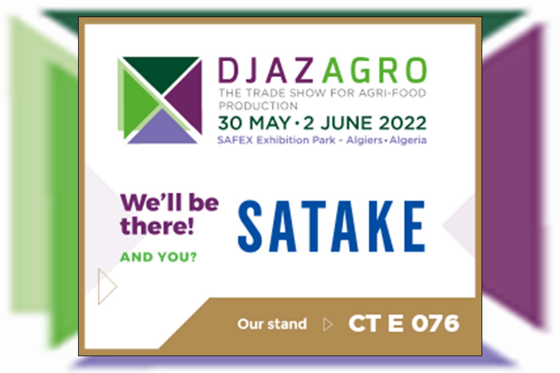 Nous exposons au salon de DJAZAGRO